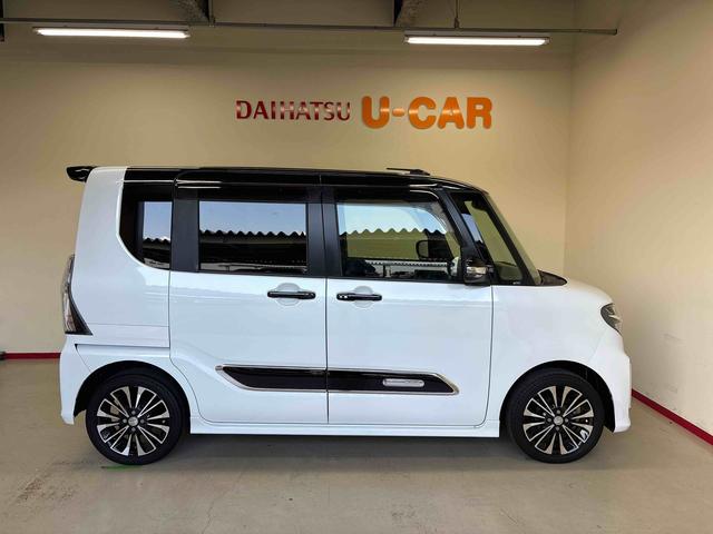 タント カスタムＲＳセレクション　４ＷＤ　純正ナビ　ＬＥＤヘッドライト／フォグランプ　オートエアコン／ライト／ハイビーム／電動ドアミラー　ＥＴＣ　ドライブレコーダー　コーナーセンサー　両側電動スライドドア　運転席・助手席シートヒーター（4枚目）