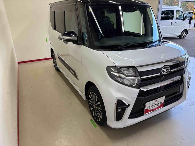 タント カスタムＲＳセレクション　４ＷＤ　純正ナビ　ＬＥＤヘッドライト／フォグランプ　オートエアコン／ライト／ハイビーム／電動ドアミラー　ＥＴＣ　ドライブレコーダー　コーナーセンサー　両側電動スライドドア　運転席・助手席シートヒーター（6枚目）