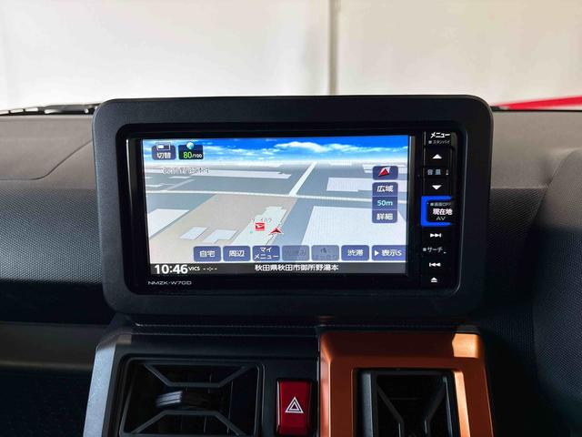 タフト Ｇ　４ＷＤ　純正ナビ　ＬＥＤヘッドライト／フォグランプ　オートエアコン／ライト／ハイビーム／電動ドアミラー　リモコンエンジンスターター　電動パーキングブレーキ　コーナーセンサー　ドライブレコーダー（10枚目）