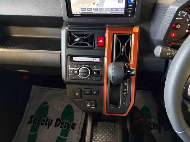 タフト Ｇ　４ＷＤ　純正ナビ　ＬＥＤヘッドライト／フォグランプ　オートエアコン／ライト／ハイビーム／電動ドアミラー　リモコンエンジンスターター　電動パーキングブレーキ　コーナーセンサー　ドライブレコーダー（11枚目）