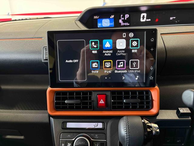 タント ファンクロスターボ(エコアイドル非装着車) 4WD ディスプレイオーディオ LEDヘッドライト/フォグランプ オートエアコン/ライト/ハイビーム/電動ドアミラー ドライブレコーダー 両側電動スライドドア 電動パーキングブレーキ シートヒーター(8枚目)