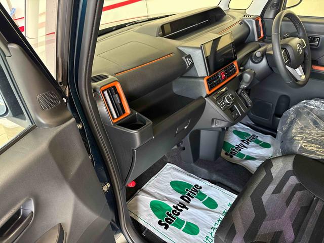 タント ファンクロスターボ(エコアイドル非装着車) 4WD ディスプレイオーディオ LEDヘッドライト/フォグランプ オートエアコン/ライト/ハイビーム/電動ドアミラー ドライブレコーダー 両側電動スライドドア 電動パーキングブレーキ シートヒーター(13枚目)