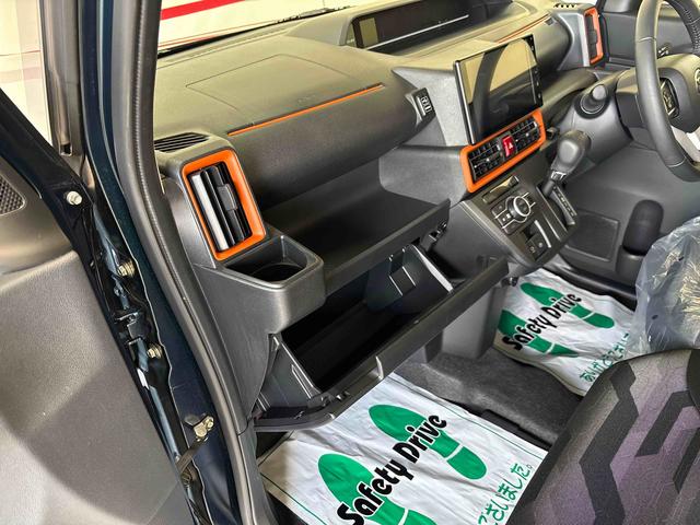 タント ファンクロスターボ(エコアイドル非装着車) 4WD ディスプレイオーディオ LEDヘッドライト/フォグランプ オートエアコン/ライト/ハイビーム/電動ドアミラー ドライブレコーダー 両側電動スライドドア 電動パーキングブレーキ シートヒーター(22枚目)