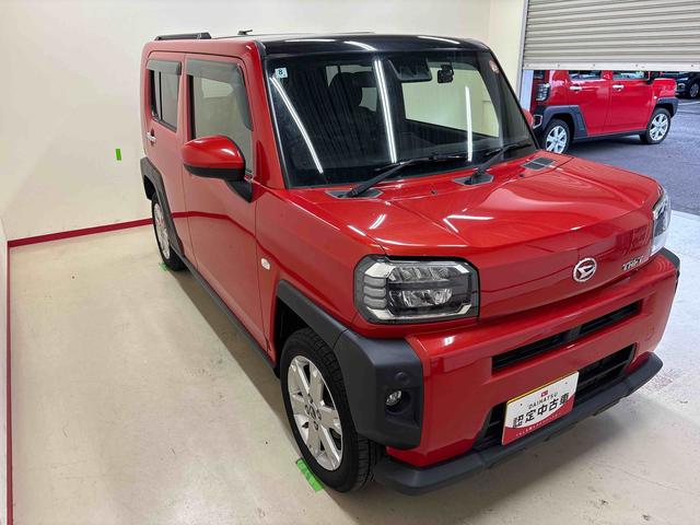 タフト Ｇ　４ＷＤ　純正ナビ　ＬＥＤヘッドライト／フォグランプ　オートエアコン／ライト／ハイビーム／電動ドアミラー　ドライブレコーダー　コーナーセンサー　電動パーキングブレーキ　運転席・助手席シートヒーター（6枚目）