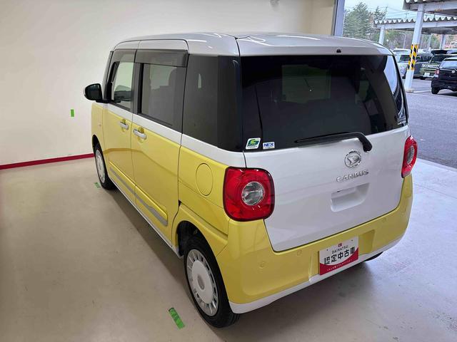 ムーヴキャンバス ストライプスG 4WD ディスプレイオーディオ LEDヘッドライト/フォグランプ オートエアコン/ライト/ハイビーム/電動ドアミラー ほっとカップホルダー コーナーセンサー 両側電動スライドドア バックカメラ(9枚目)