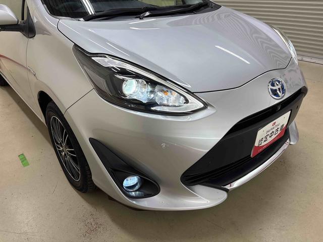 アクア Ｓスタイルブラック　純正ナビ　ドライブレコーダー　リモコンエンジンスターター　ＬＥＤヘッドライト／フォグランプ　オートエアコン／ライト／ハイビーム　フロントシールドディアイサー　電動格納ドアミラー　コーナーセンサー（65枚目）