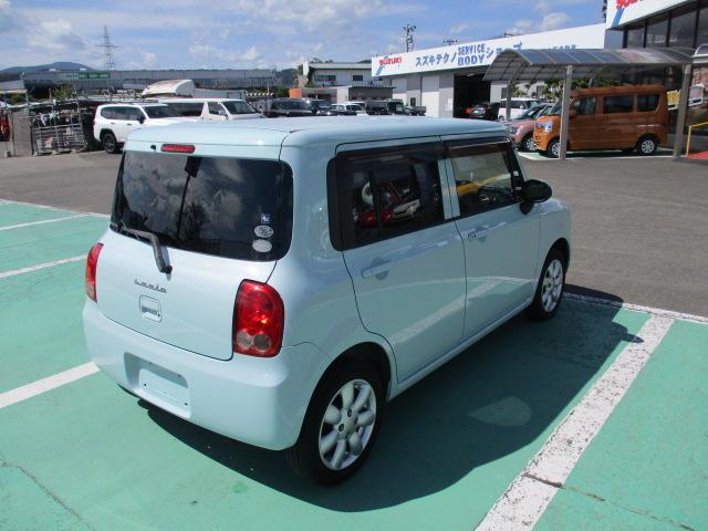 アルトラパン Ｘ　ＡＢＳ付　フルタイム４ＷＤ　プッシュスタート　レベライザー　純正アルミホイール　ナビテレビ　シートヒーター　スマートキー（13枚目）