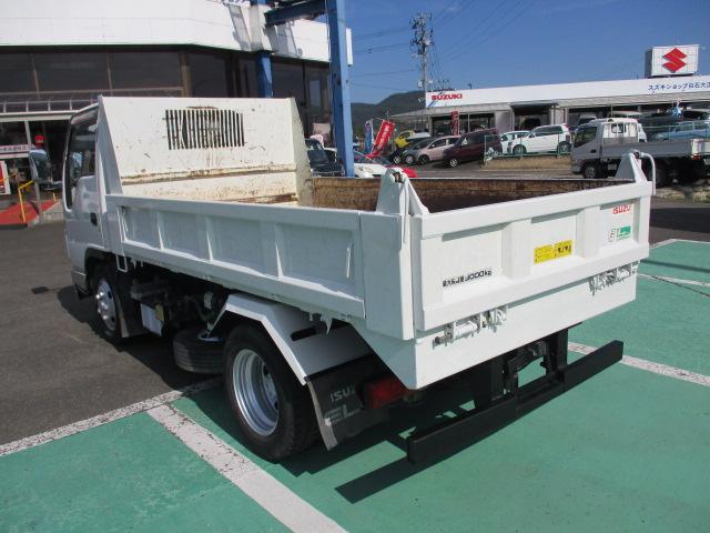 エルフトラック フルフラットローダンプ　花見台製　セーフティローダーダンプ　３０００ＫＧ積　４ナンバー仕様　６速ミッション　メッキバンパー　メッキグリル　メッキコーナーパネル　メッキミラーカバー（18枚目）