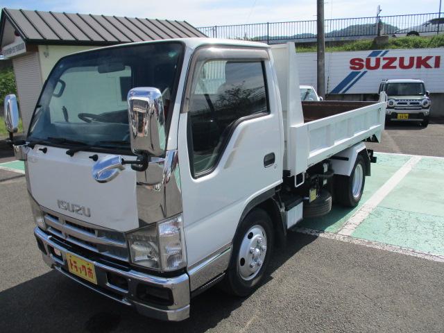 エルフトラック フルフラットローダンプ　花見台製　セーフティローダーダンプ　３０００ＫＧ積　４ナンバー仕様　６速ミッション　メッキバンパー　メッキグリル　メッキコーナーパネル　メッキミラーカバー（25枚目）