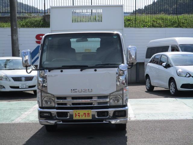 エルフトラック フルフラットローダンプ　花見台製　セーフティローダーダンプ　３０００ＫＧ積　４ナンバー仕様　６速ミッション　メッキバンパー　メッキグリル　メッキコーナーパネル　メッキミラーカバー（72枚目）