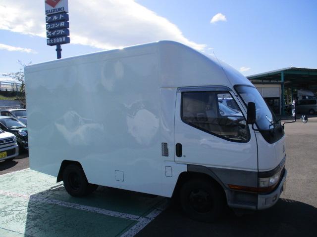 キャンター デリバリーバン 走行2万キロ台 ディーゼル 5速マニュアル パワステ パワーウィンドウ エアコン 車輌総重量2950KG(12枚目)