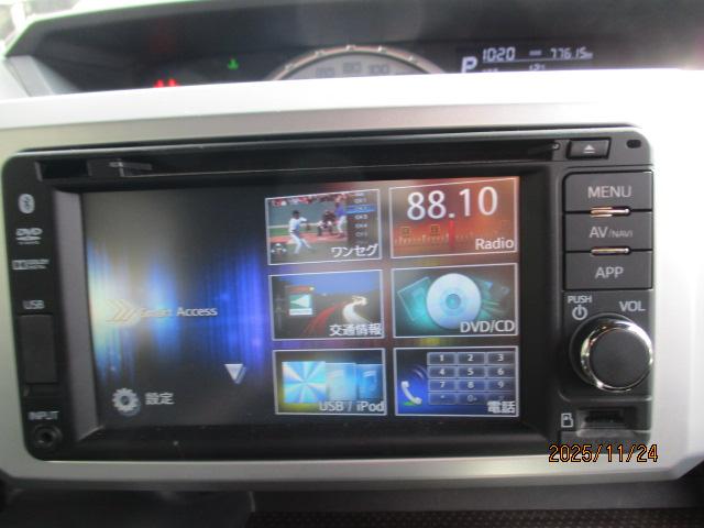 ウェイク G SA 4WD 純正アルミホイール スマートキー 純正ナビテレビ バックカメラ ETC 両側パワースライドドア オートエアコン(6枚目)