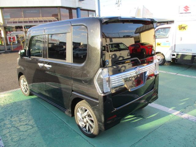 タント カスタムＲＳ　トップエディションＳＡＩＩ　４ＷＤ　スマートアシスト　純正アルミホイール　純正ナビテレビ　エラー　オートエアコン　スマートキー　両側パワースライドドア　ハーフレザーシート　プッシュスタート（11枚目）