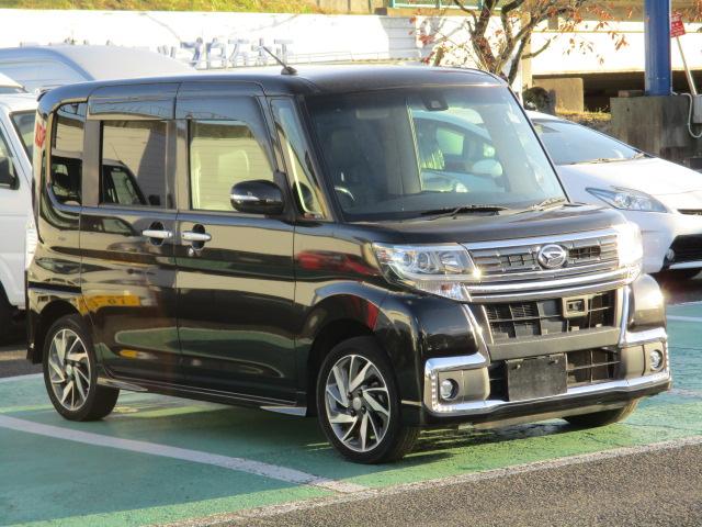 タント カスタムＲＳ　トップエディションＳＡＩＩ　４ＷＤ　スマートアシスト　純正アルミホイール　純正ナビテレビ　エラー　オートエアコン　スマートキー　両側パワースライドドア　ハーフレザーシート　プッシュスタート（45枚目）