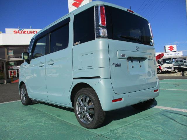 フレアワゴン ハイブリッドＸＳ　４ＷＤ　プッシュスタート　社外アルミホイール　シートヒーター　ブレーキサポート　ＥＴＣ　スマートキー　社外ナビテレビ　バックカメラ　両側パワースライドドア（20枚目）