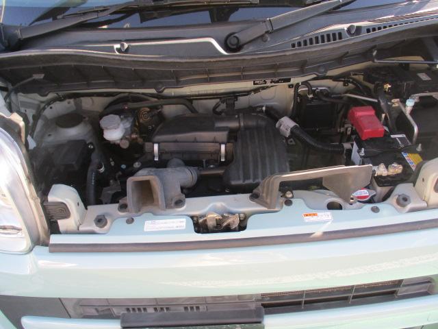 フレアワゴン ハイブリッドＸＳ　４ＷＤ　プッシュスタート　社外アルミホイール　シートヒーター　ブレーキサポート　ＥＴＣ　スマートキー　社外ナビテレビ　バックカメラ　両側パワースライドドア（46枚目）