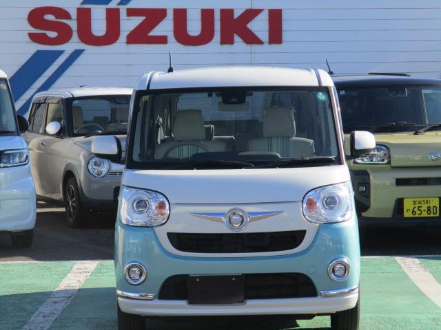 ムーヴキャンバス Ｇメイクアップ　ＳＡＩＩ　４ＷＤ　両側パワースライドドア　スマートキー　オートエアコン　ナビテレビ　プッシュスタート　ＥＴＣ（8枚目）