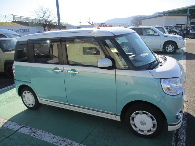 ムーヴキャンバス Ｇメイクアップ　ＳＡＩＩ　４ＷＤ　両側パワースライドドア　スマートキー　オートエアコン　ナビテレビ　プッシュスタート　ＥＴＣ（9枚目）