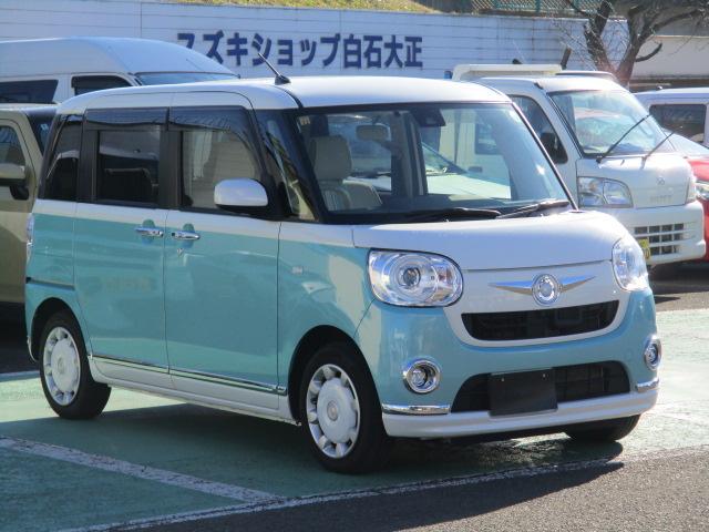 ムーヴキャンバス Ｇメイクアップ　ＳＡＩＩ　４ＷＤ　両側パワースライドドア　スマートキー　オートエアコン　ナビテレビ　プッシュスタート　ＥＴＣ（46枚目）