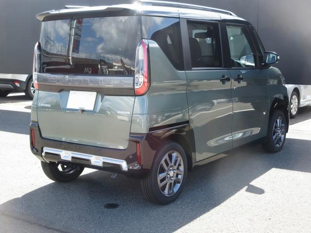 デリカミニ Ｔ　４ＷＤ　アルパインナビ＋メティオサウンド　横滑り防止装置　衝突被害軽減ブレーキ　スマートキー　メモリーナビ　シートヒーター　両側電動スライドドア　ＬＥＤヘッドライト（15枚目）