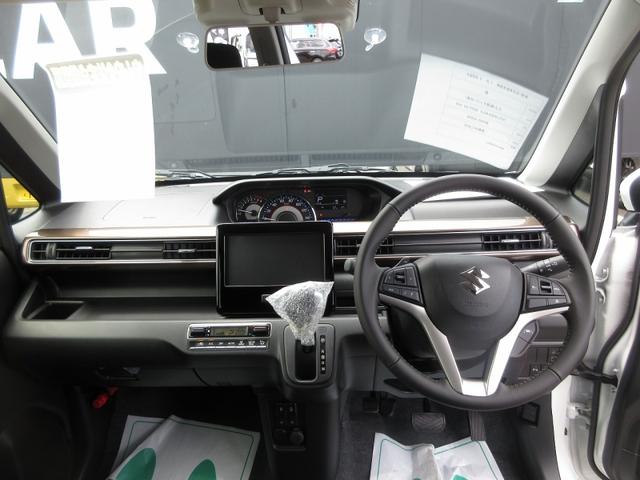 ワゴンRカスタムZ ハイブリッドZT 4WD 横滑り防止 衝突軽減 車線逸脱警報 誤発信抑制 前席シートヒータ ベンチシート LED 自動ハイビーム スマートキー(12枚目)