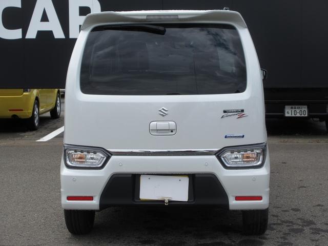 ワゴンRカスタムZ ハイブリッドZT 4WD 横滑り防止 衝突軽減 車線逸脱警報 誤発信抑制 前席シートヒータ ベンチシート LED 自動ハイビーム スマートキー(13枚目)