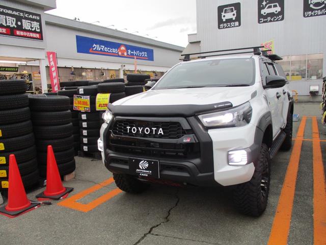 ハイラックス Ｚ　ＧＲスポーツ　４ＷＤ　８インチメモリーナビ　パノラミックビュー　衝突被害軽減システム　ＥＴＣ２．０　ドラレコ　ＬＥＤヘッドランプ　ＪＡＯＳリフトアップ　フジツボマフラー　キャノピー　ラプター塗装（31枚目）