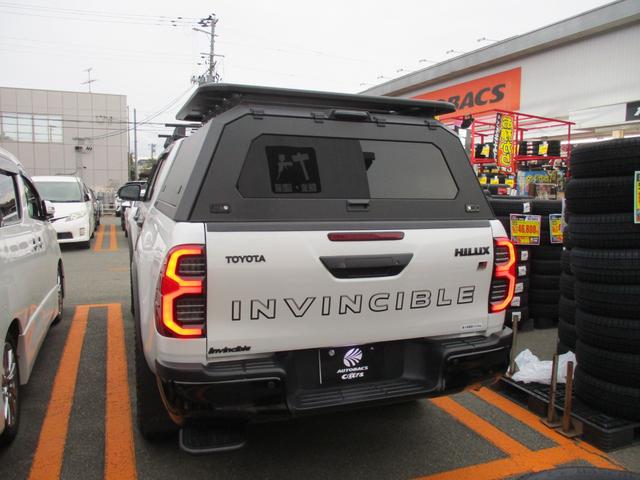 ハイラックス Ｚ　ＧＲスポーツ　４ＷＤ　８インチメモリーナビ　パノラミックビュー　衝突被害軽減システム　ＥＴＣ２．０　ドラレコ　ＬＥＤヘッドランプ　ＪＡＯＳリフトアップ　フジツボマフラー　キャノピー　ラプター塗装（32枚目）