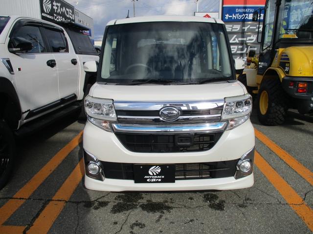 タント カスタムＸ　トップエディションＳＡ　アルパイン８インチナビ・地デジ・Ｂｌｕｅｔｏｏｔｈ・バックカメラ・前後２カメラドライブレコーダー・ＬＥＤヘッドライト・左パワースライドドア・プッシュスタート・アイドリングストップ（3枚目）