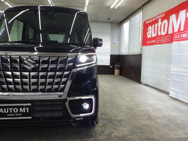 ハイブリッドXS 4WD スズキセーフティサポート 両側パワースライドドア スリムサーキュレーター ヘッドアップディスプレイ LEDヘッドライト LEDフォグ F左右シートヒーター ミラーヒーター 届出済未使用車(43枚目)