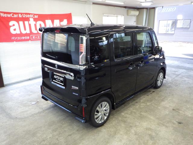 ハイブリッドGS 4WD スズキセーフティサポート 左側パワスラ リアソナー レーダークルーズ LEDヘッドライト LEDフォグ F左右シートヒーター ミラーヒーター 純正14インチAW 横滑り防止 届出済未使用車(52枚目)