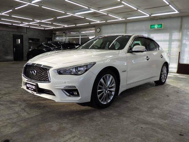 350GT FOUR ハイブリッド タイプP 4WD MOPメモリーナビフルセグ アラウンドビューモニター 黒革シート サンルーフ ビルトインETC BOSEサウンドシステム 純正18インチAW 純正エンスタ 寒冷地仕様 ワンオーナー 禁煙車(4枚目)