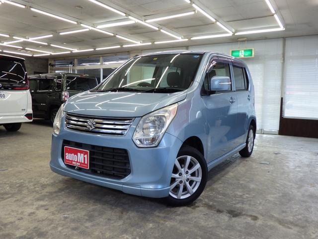 FXリミテッド 4WD 社外メモリーナビフルセグ DVD再生 プッシュスタート インテリキー 運転席シートヒーター ミラーヒーター ETC ディスチャージヘッドライト 純正14インチAW アイドリングストップ 禁煙車(2枚目)