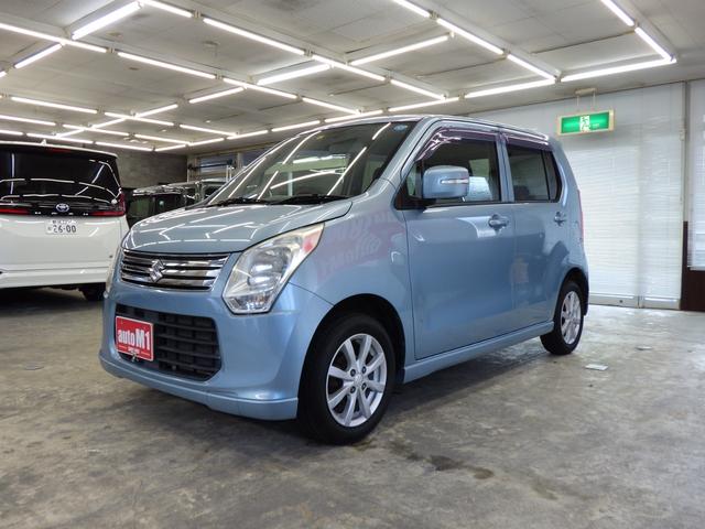 FXリミテッド 4WD 社外メモリーナビフルセグ DVD再生 プッシュスタート インテリキー 運転席シートヒーター ミラーヒーター ETC ディスチャージヘッドライト 純正14インチAW アイドリングストップ 禁煙車(4枚目)