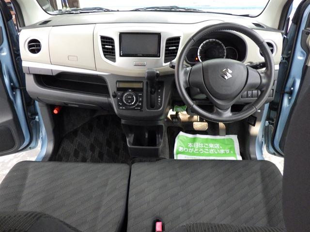 FXリミテッド 4WD 社外メモリーナビフルセグ DVD再生 プッシュスタート インテリキー 運転席シートヒーター ミラーヒーター ETC ディスチャージヘッドライト 純正14インチAW アイドリングストップ 禁煙車(11枚目)