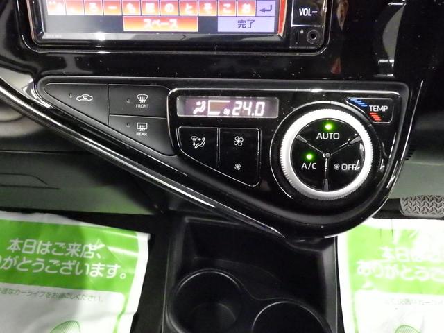 アクア Ｓ　純正ＳＤナビＴＶ　Ｂｌｕｅｔｏｏｔｈ接続　バックカメラ　キーレスエントリー　盗難防止装置　アイドリングストップ　ライトレベライザー　フロントドライブレコーダー　スペアタイヤ　横滑り防止　禁煙車（36枚目）