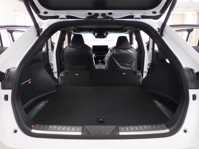 ハリアーハイブリッド Ｚ　レザーパッケージ　４ＷＤ　ＴＳＳ　調光パノラマルーフ　１２．３型ＪＢＬサウンドディスプレイナビフルセグ　バックカメラ　ビルトインＥＴＣ２．０　おくだけ充電　前後ドラレコ機能付Ｄインナーミラー　寒冷地仕様　登録済未使用車（22枚目）