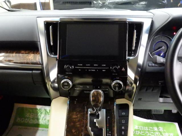 アルファードハイブリッド Ｇ　Ｆパッケージ　４ＷＤ　ＴＳＳ　モデリスタエアロキット　純正ディスプレイナビフルセグ　バックカメラ　１２．１型後席モニター　純正エンスタ　ビルトインＥＴＣ　レオニスＣＨ１９インチＡＷ　寒冷地仕様　ワンオーナー　禁煙車（34枚目）