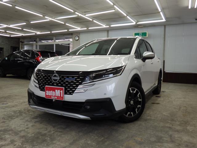 ノート オーテック　クロスオーバー　ＦＯＵＲ　４ＷＤ　エマージェンシーブレーキ　アラウンドビューモニター　スマートルームミラー　オーテック専用１６インチＡＷ＆スタッドレスタイヤ装着２４年製ＩＧ７０　夏タイヤ付属　寒冷地仕様　ワンオーナー　禁煙車（5枚目）