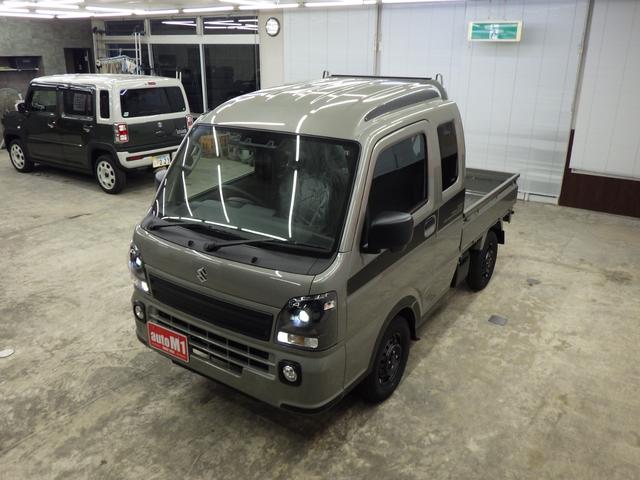 スーパーキャリイ Xリミテッド 4WD 4AT スズキセーフティサポート キーレスエントリー LEDヘッドライト ハロゲンフォグ アイドリングストップ リヤゲートチェーン 荷台作業灯 ブラックFグリル Rソナー 届出済未使用車(40枚目)