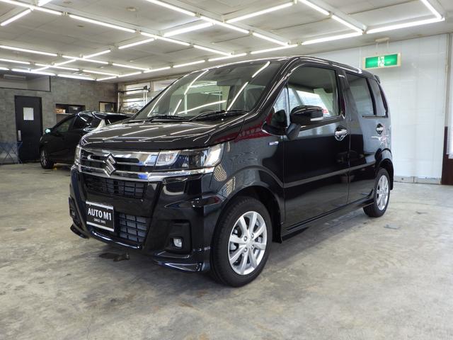 ワゴンRカスタムZ ハイブリッドZX 4WD スズキセーフティサポート LEDヘッドライト LEDフォグ レーダークルーズ 純正14インチAW F左右シートヒーター ミラーヒーター スマートキー2個 Rソナー ESP 届出済未使用車(7枚目)