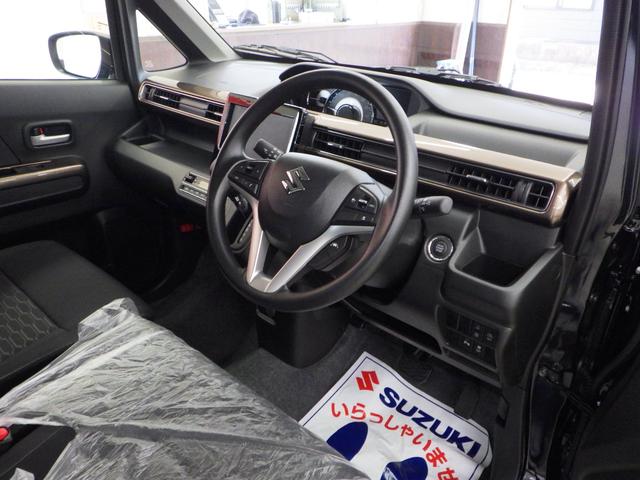 ワゴンRカスタムZ ハイブリッドZX 4WD スズキセーフティサポート LEDヘッドライト LEDフォグ レーダークルーズ 純正14インチAW F左右シートヒーター ミラーヒーター スマートキー2個 Rソナー ESP 届出済未使用車(10枚目)