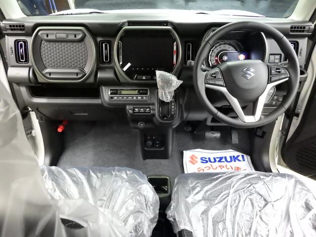 ハスラー タフワイルド　４ＷＤ　スズキセーフティサポート　スズキコネクト９インチナビフルセグ　全方位カメラ　ＬＥＤヘッドライト　ＬＥＤフォグ　ルーフレール　純正１５インチＡＷ　レーダークルーズ　ＥＳＰ　届出済未使用車（14枚目）