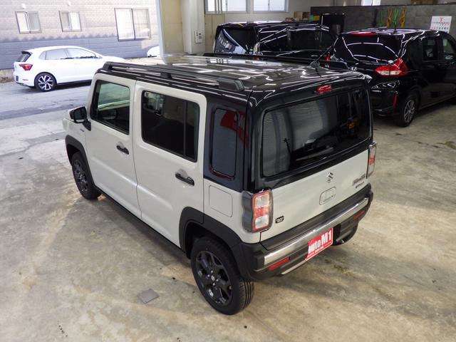 ハスラー タフワイルド　４ＷＤ　スズキセーフティサポート　スズキコネクト９インチナビフルセグ　全方位カメラ　ＬＥＤヘッドライト　ＬＥＤフォグ　ルーフレール　純正１５インチＡＷ　レーダークルーズ　ＥＳＰ　届出済未使用車（61枚目）