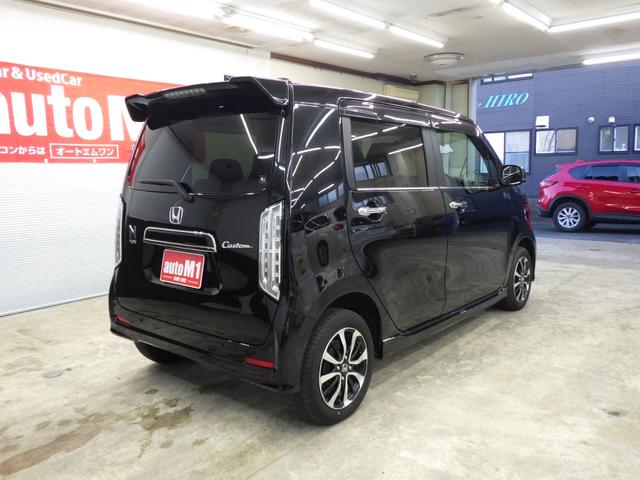 N-WGNカスタム Lホンダセンシング 4WD 純正ナビTV バックカメラ ETC ライトレベライザー LEDヘッドライト LEDフォグ F左右シートヒーター レーダークルーズ 純正マットバイザー 純正14インチAW ワンオーナー 禁煙車(8枚目)