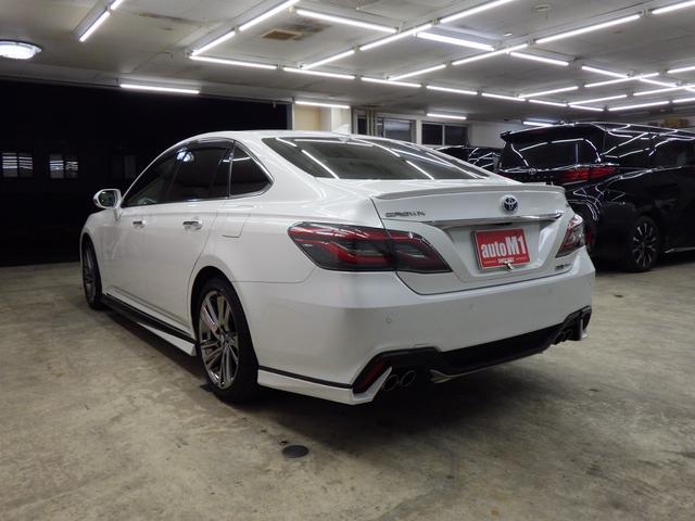 クラウンハイブリッド RSアドバンス Four 4WD サンルーフ 純正ナビフルセグ パノラミックビューモニター ETC2.0 純正オプションフルエアロ デジタルインナーミラー 純正マットバイザー 純正F&室内ドラレコ TSS ワンオーナー 禁煙車(9枚目)