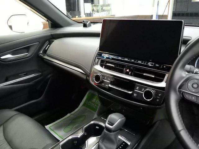 クラウンハイブリッド RSアドバンス Four 4WD サンルーフ 純正ナビフルセグ パノラミックビューモニター ETC2.0 純正オプションフルエアロ デジタルインナーミラー 純正マットバイザー 純正F&室内ドラレコ TSS ワンオーナー 禁煙車(28枚目)