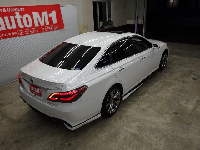 クラウンハイブリッド RSアドバンス Four 4WD サンルーフ 純正ナビフルセグ パノラミックビューモニター ETC2.0 純正オプションフルエアロ デジタルインナーミラー 純正マットバイザー 純正F&室内ドラレコ TSS ワンオーナー 禁煙車(61枚目)