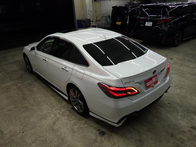 クラウンハイブリッド RSアドバンス Four 4WD サンルーフ 純正ナビフルセグ パノラミックビューモニター ETC2.0 純正オプションフルエアロ デジタルインナーミラー 純正マットバイザー 純正F&室内ドラレコ TSS ワンオーナー 禁煙車(62枚目)