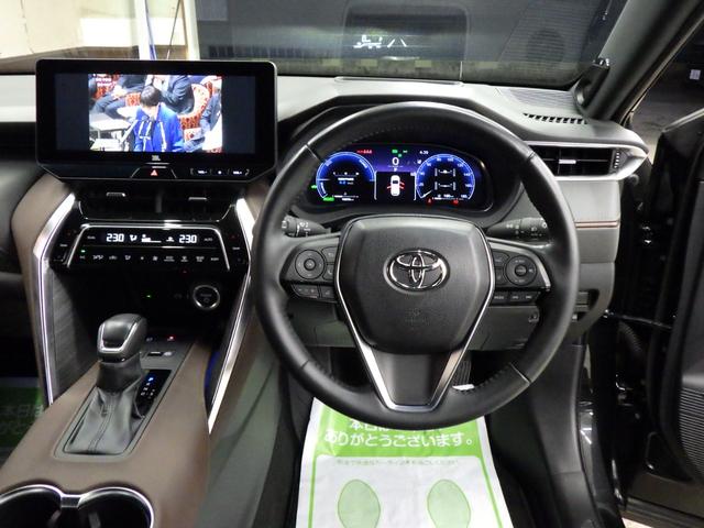 ハリアーハイブリッド Z レザーパッケージ 4WD TSS パノラマルーフ 12.3型JBLプレミアムサウンドナビフルセグ パノラミックビューモニター AC100Vコンセント ITSコネクト ワイパーデアイサー 寒冷地仕様 ワンオーナー 禁煙車(51枚目)
